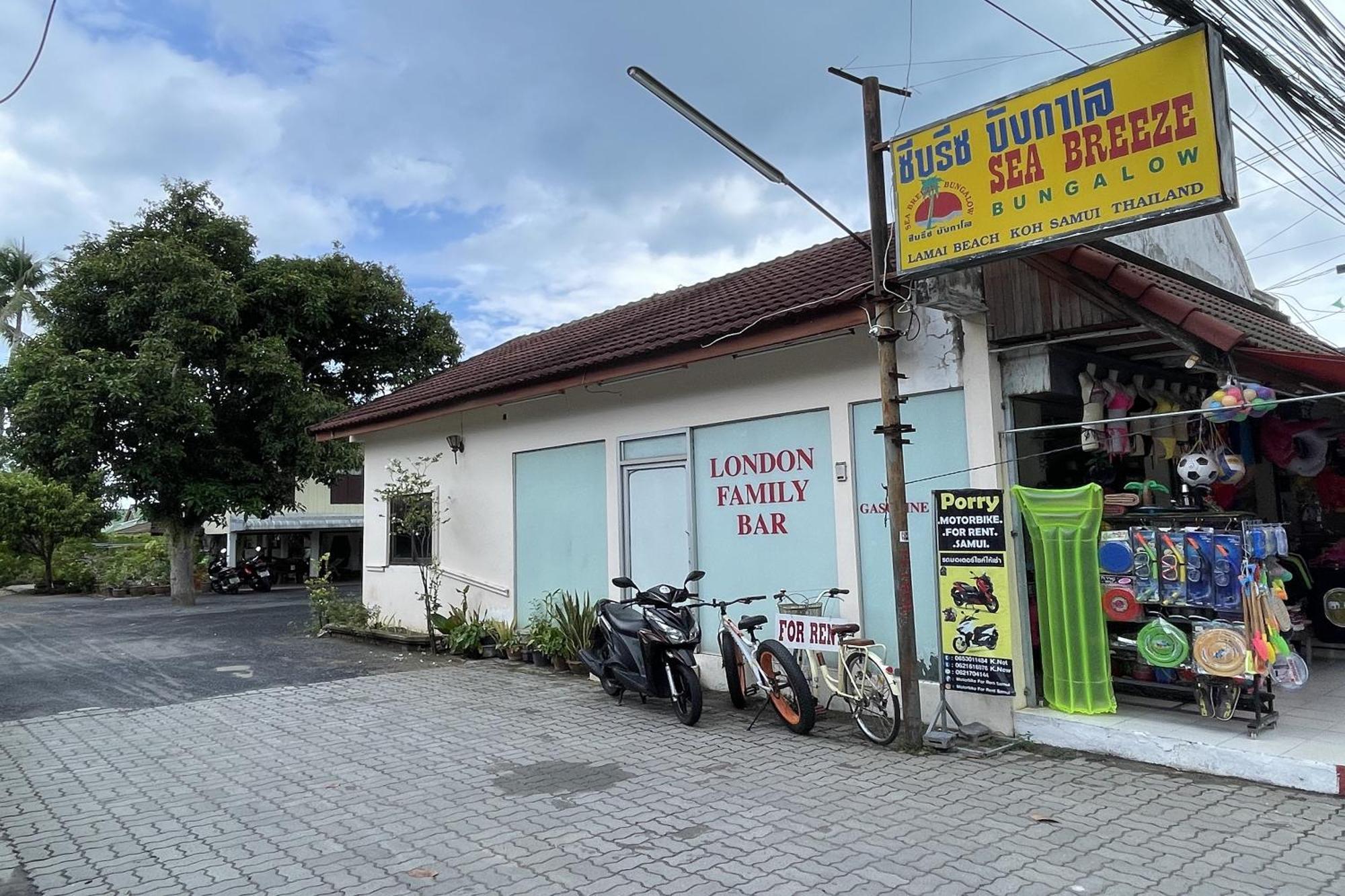 Sea Breeze Bungalow Lamai Beach  Buitenkant foto